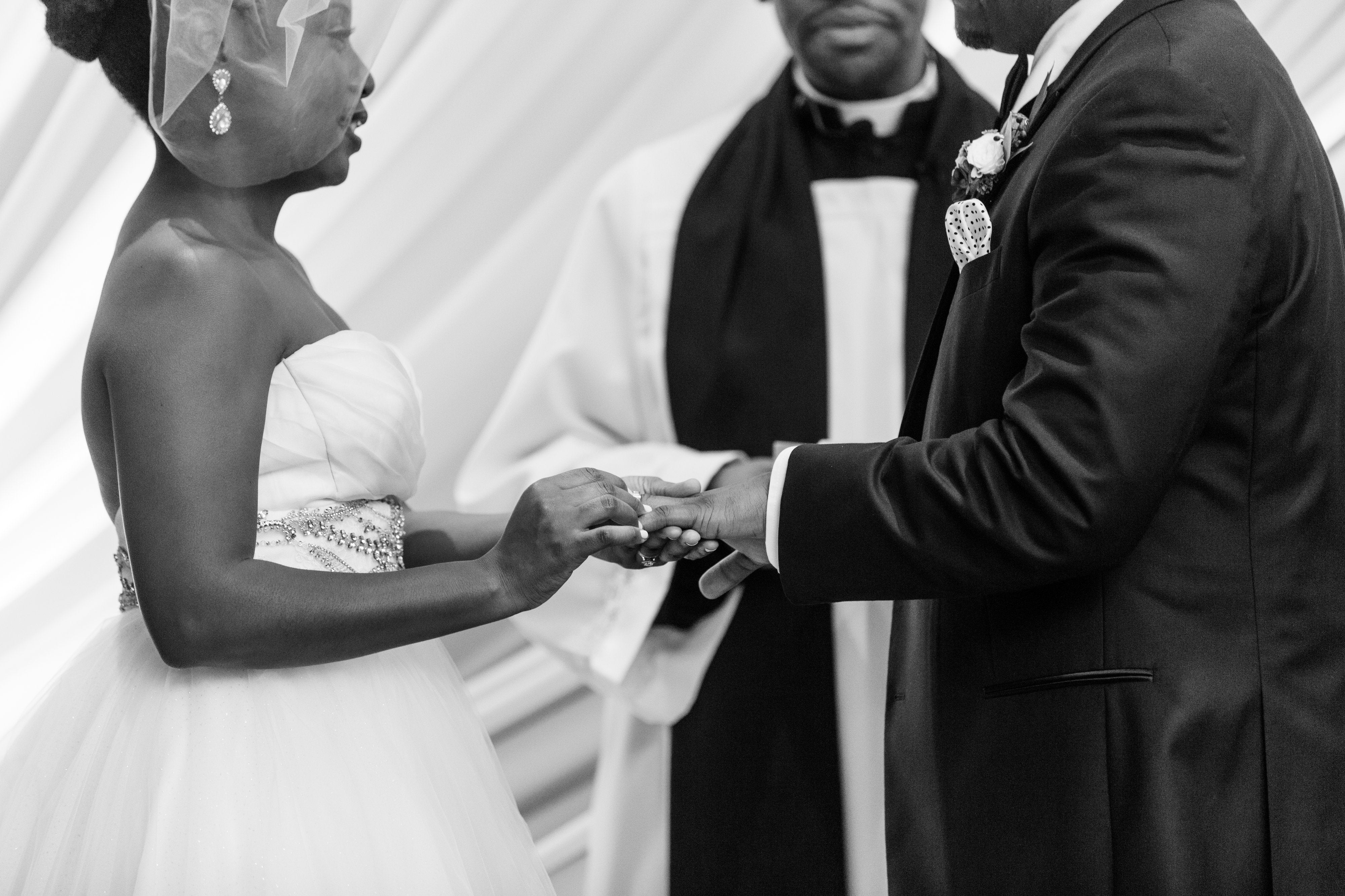 Bridal Bliss: Cottrell And Niles' Modern Wedding Was Simply Marvelous

